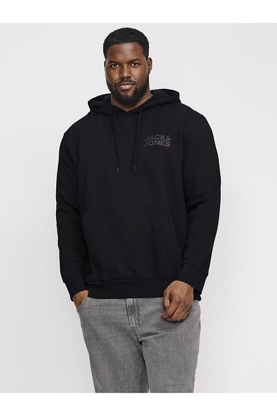 Jack & Jones Plus Kapuzenpullover Plus Size Logo Kapuzenpullover