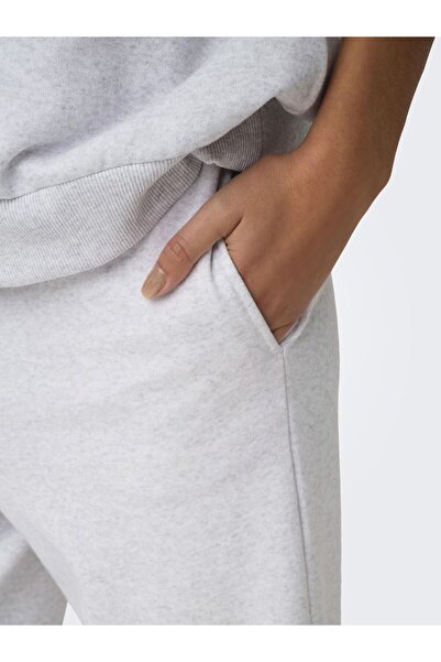 ONLY Jogginghose ONLELLIOT Mittlere Taille Weiter Beinschnitt Jogginghose