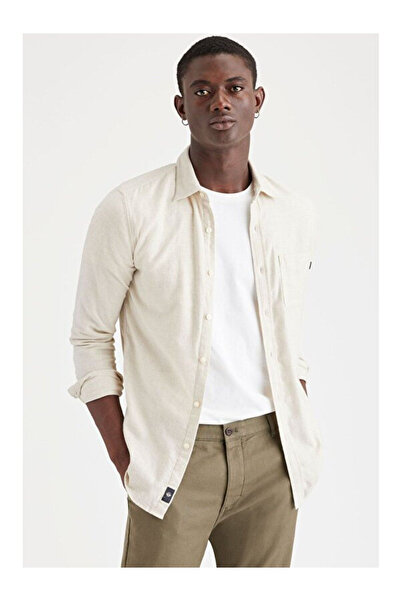 Dockers Minimalist Erkek Uzun Kol Gömlek - Günlük Kombinler İçin