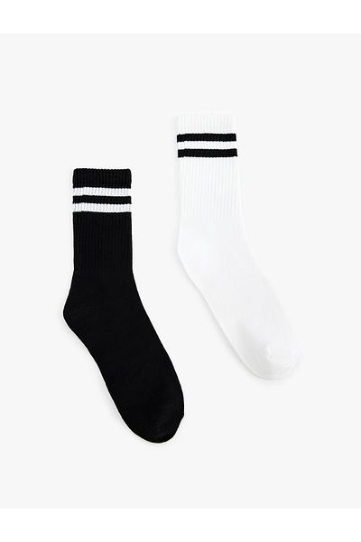 Koton Set of 2 Multicolored Tennis Socks