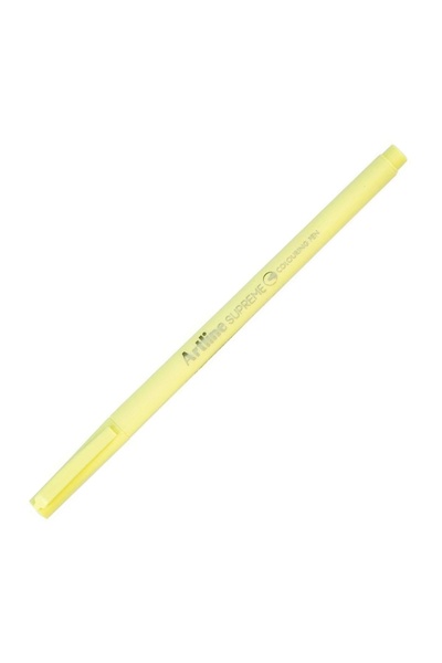 artline قلم Supreme Epfs-210 Fine باللون الأصفر الفاتح