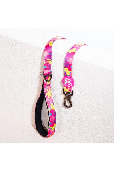 Pawstar Rosea Camouflage Leash Cat Dog Transport & Travel Strap Dog Extension Collar