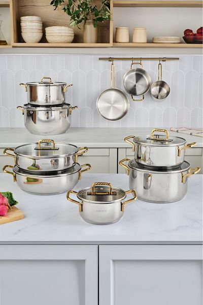 Karaca 20 cm Gold Macka Steel Pan