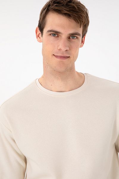 U.S. Polo Assn. Men's Cream Sweatshirt 50293438 -Vr071