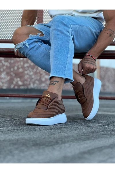 Wagoon Ανδρικά casual παπούτσια WG094 Tan Skin
