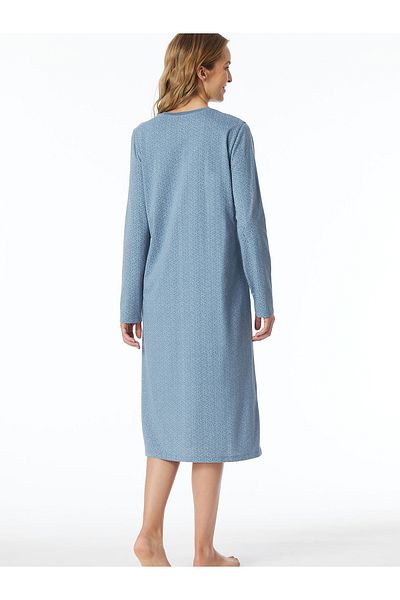 Schiesser Nachthemd Comfort Essentials Nacht-Hemd Schlafmode Sleepwear