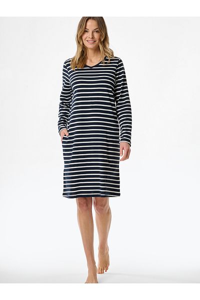 Schiesser Nachthemd Casual Essentials Nacht-hemd Schlafmode Sleepwear