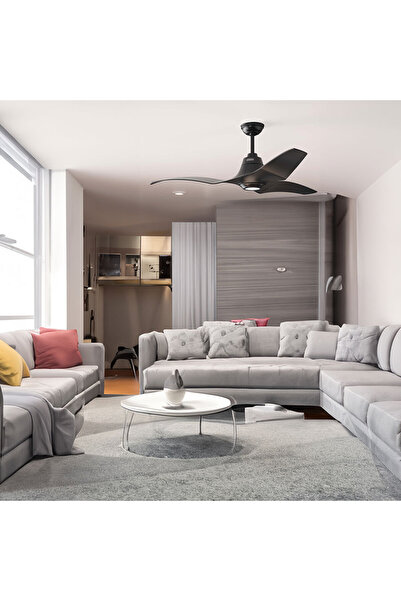 Hunter Fan Stingray Granit - 152 Cm. DC Motor Aydınlatmalı ve Uzaktan Kumandalı Tavan Vantilatörü