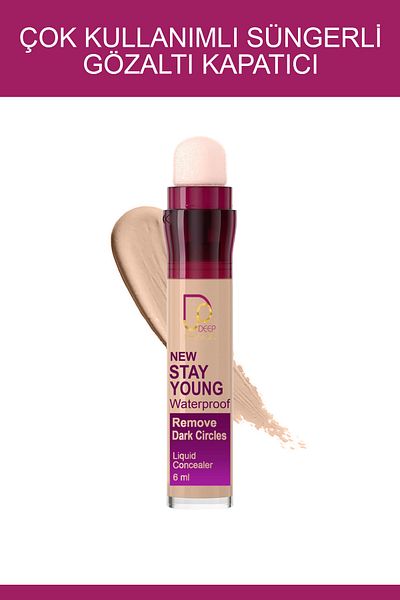 Deep Passion Intense Coverage Nourishing Brightening Concealer with Sponge