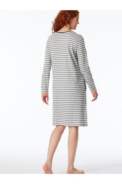 Schiesser Nachthemd Casual Essentials Nacht-hemd Schlafmode Sleepwear