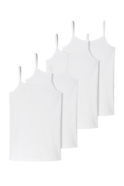 Schiesser Spaghettitop 95/5 Cotton Schmale Träger Spaghetti-top