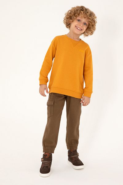 U.S. Polo Assn. Boy's Khaki Canvas Pants 50298581 -Vr027