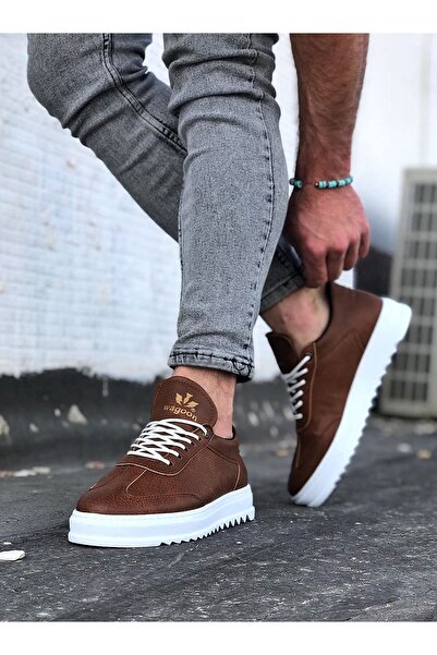 Wagoon WG022 Ανδρικά παπούτσια Casual Tan