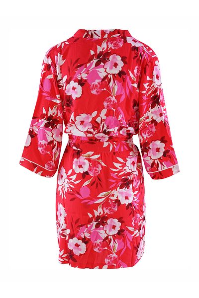 PJ Salvage Morgenmantel Robe - Watercolor Bloom Morgen-mantel Saunamantel Bademantel