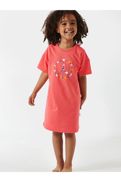 Schiesser Nachthemd Girls World Organic Cotton Nacht-hemd Schlafmode Sleepwear