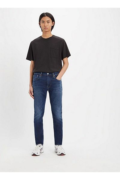 Levi's Ανδρικό τζιν παντελόνι Levis Slim Tapered ίσιο πόδι κανονική μέση Dark Indigo A2088-0027