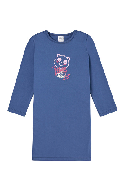 Schiesser Nachthemd Girls World Nacht-Hemd Schlafmode Sleepwear