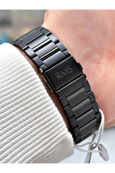 Romanson Special Design 5 Atm Waterproof Steel Cord Steel Case Men's Wristwatch