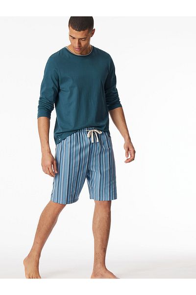 Schiesser Pyjamashorts Mix & Relax Sleepwear Schlafmode Schlafanzug