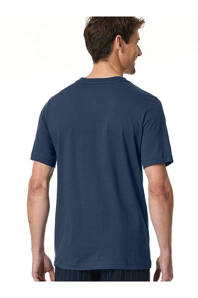 Schiesser Pyjamaoberteil T-shirt - Mix Relax Schlaf-oberteil Nachthemd Sleepshirt