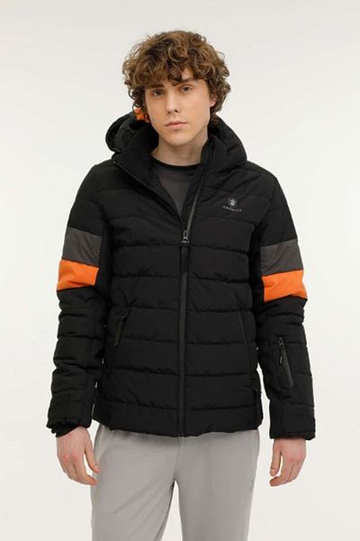lumberjack ML TALOS 2LE-81 Ανδρικό Μαύρο Παλτό - Μέγεθος L - ST07946
