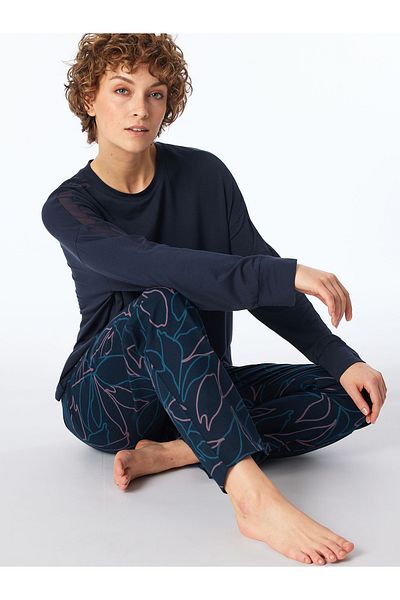 Schiesser Pyjamaoberteil Mix & Relax Schlaf-oberteil Nachthemd Sleepshirt