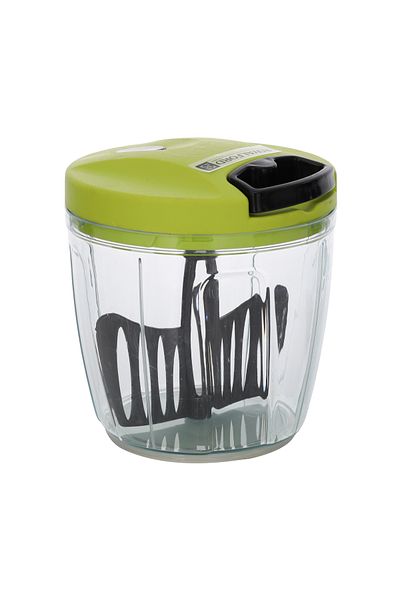 ROYALFORD 2-in-1 Pull Chopper, 1000ml PET Container, SS Blade, RF11036