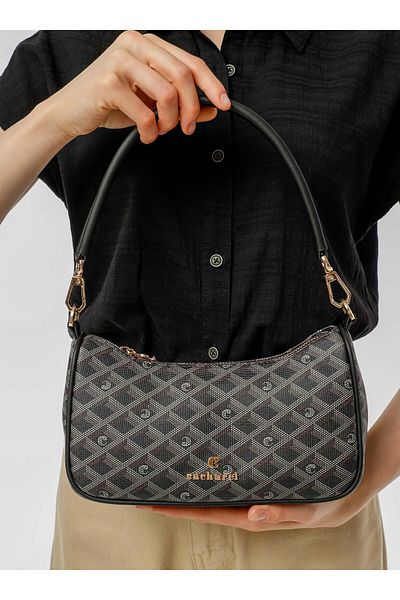Cacharel Black Shoulder Bag - Model C-092