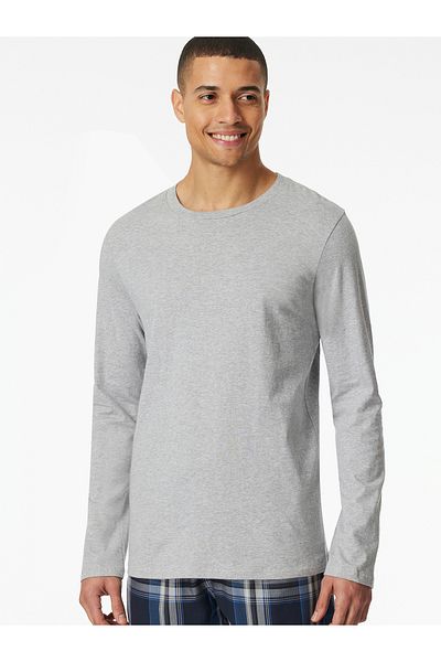 Schiesser Pyjamaoberteil Mix Relax Schlaf-oberteil Nachthemd Sleepshirt