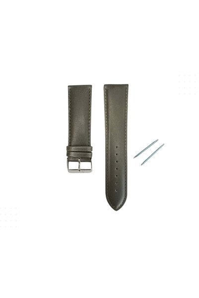 RECORDS Rc3001S Records Leather Belt - Green - 20mm
