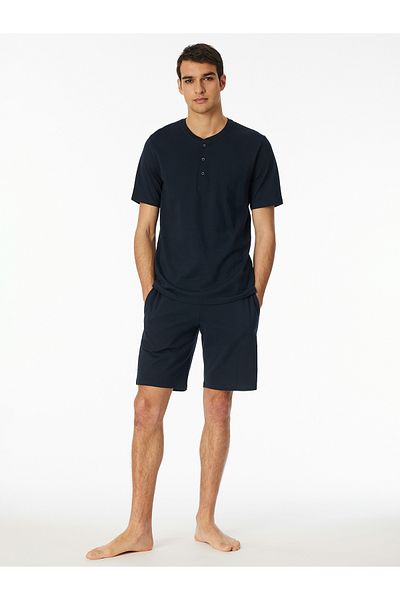 Schiesser T-shirt Mix Relax Schlaf-oberteil Nachthemd Sleepshirt