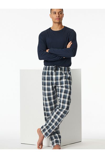 Schiesser Pyjamahose Mix Relax Schlaf-hose Pyjama Schlafmode
