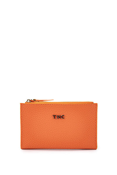 Tamer Tanca Kadın Vegan Turuncu Cüzdan Cuzdan