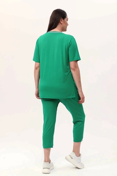 aytemas Knitted Stripe Detailed Set