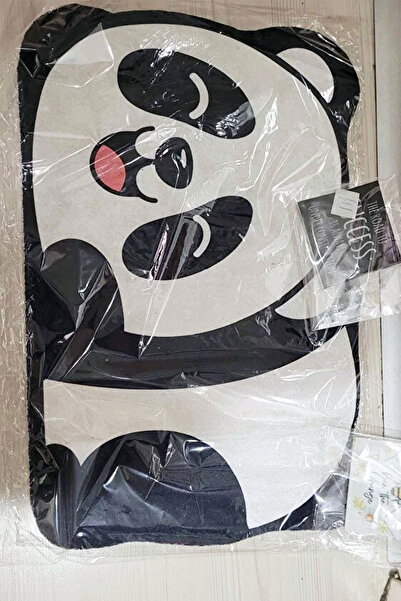 Else Dekor Cute Panda Water Absorbent Shower Front Bath Mat Toilet Seat One Piece Animal Bath Rug