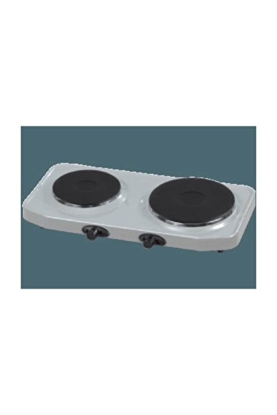 Luxell Lx-7021 2500 W 2 Gözü Elektrikli Çiftli Ocak Gri