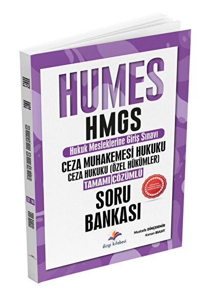 Dizgi Kitap 2025 Humes HMGS Ceza Muhakemesi Hukuku, Ceza Hukuku Özel Hükümler...