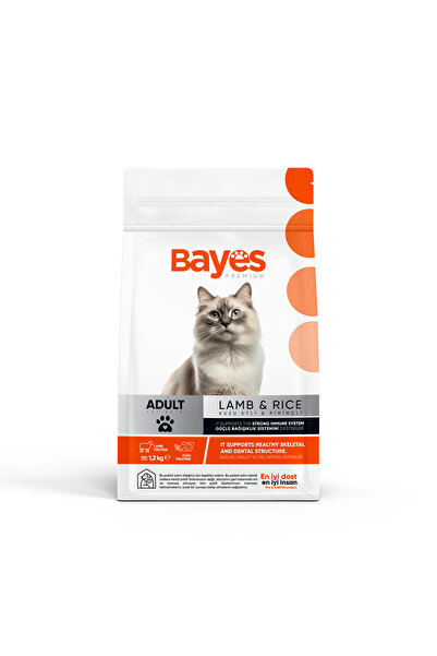 Kuzu Etli & Pirinçli Yetişkin Kedi Maması 1,2 Kg