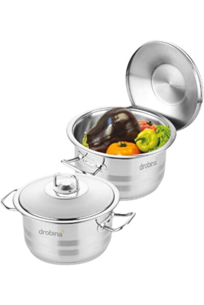 drobina Turkish Stainless steel pot size 12*22