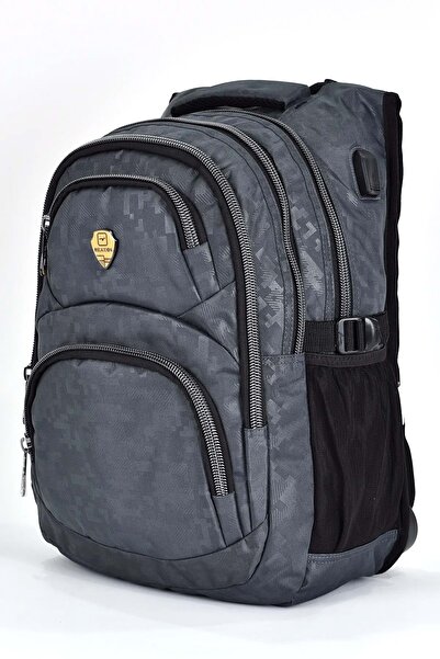 Relaxion 1550-2226 Unisex Anatomical Bat Backpack School Bag