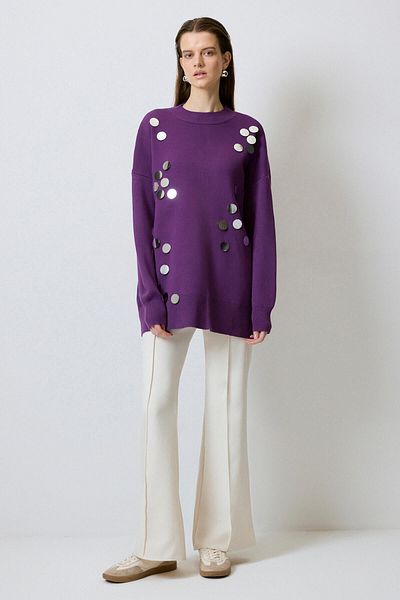 Touché Privé Pul Detailed Knitting Sweater