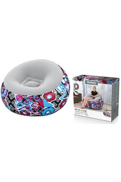 BESTWAY Airchair Floral 112x112x66centimeters