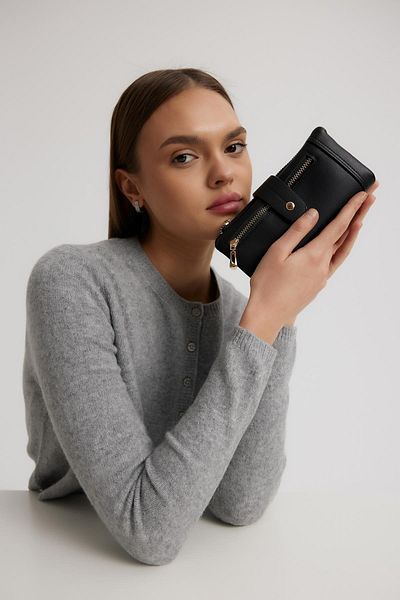 Shule Bags Jolls Black Portfolio Wallet