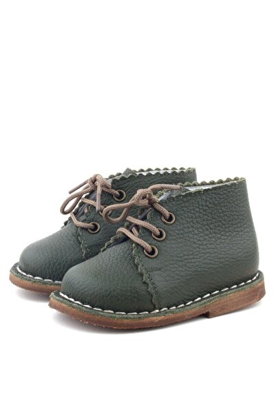 Little daisy Handmade Hakiki Deri Bebek Bot