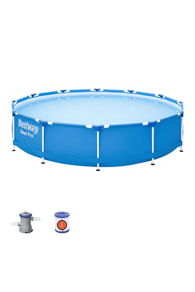 BESTWAY Pool Set Steel Pro 366x76centimeters