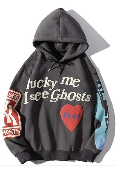 Köstebek Φούτερ Kanye West - Lucky Me I See Ghosts Hooded