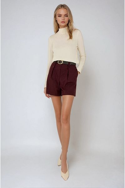 Hiccup Mini pantaloni scurți cu talie înaltă