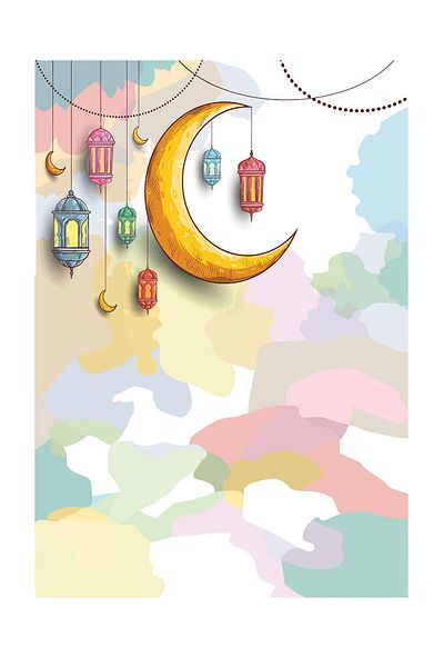 Carmine Carpet Digital Printed Washable Non-Slip Base Children's Prayer Mat