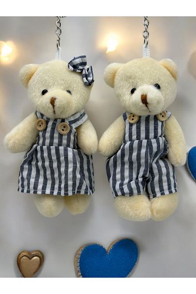 ADA LİFE GÜMÜŞ Double (Lovered) Plush Bear