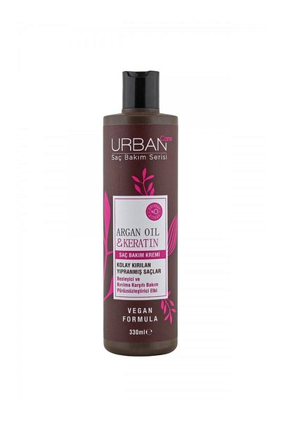 Urban Care Argan Oil & Keratin Hair Care Cream 330 Ml